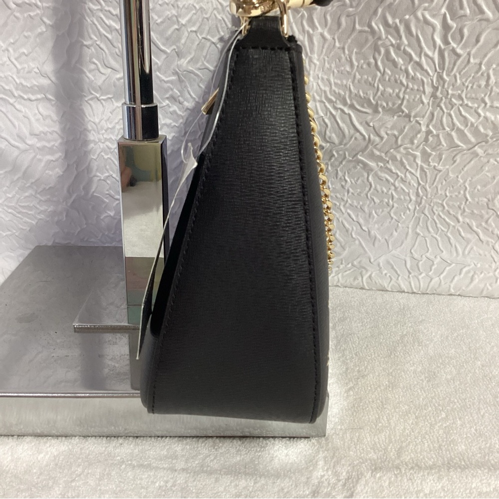 SOLD……..Kate Spade Disney Beauty and the Beast Belle Black Leather Convertible - Picture 7 of 13